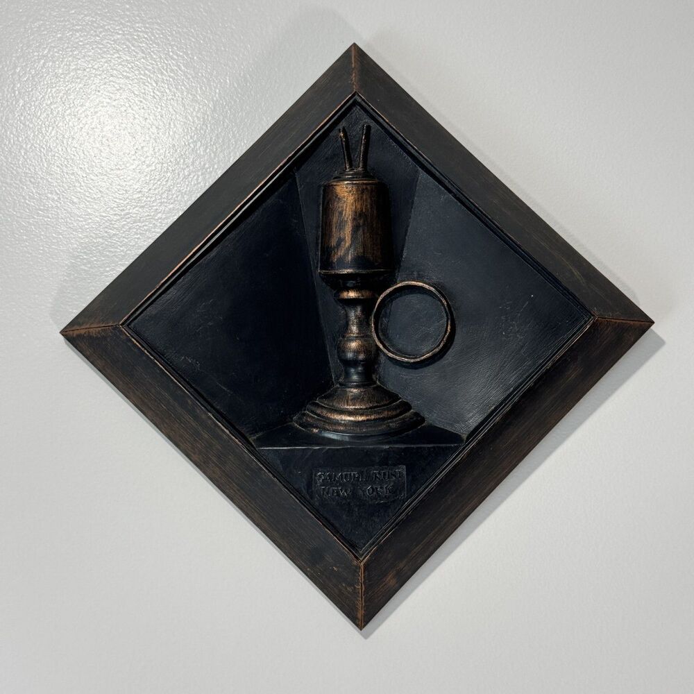 Vintage Dart Industries Samuel R. Bell New York Wall Art Sculpture MCMLXIV 1964